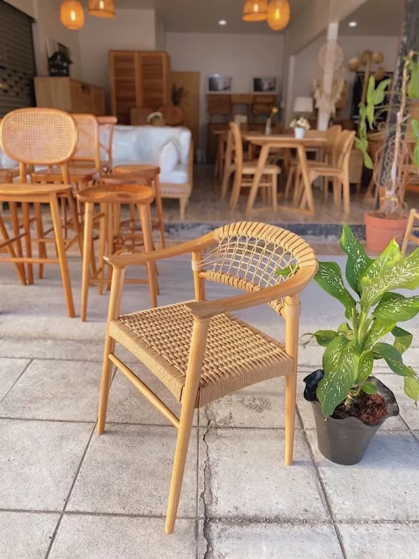 Armchair Macrame Rope เก้าอี้เชือกมาคราเม่