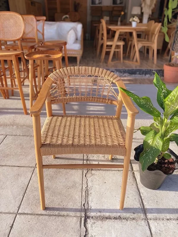 Armchair Macrame Rope เก้าอี้เชือกมาคราเม่ - Image 2