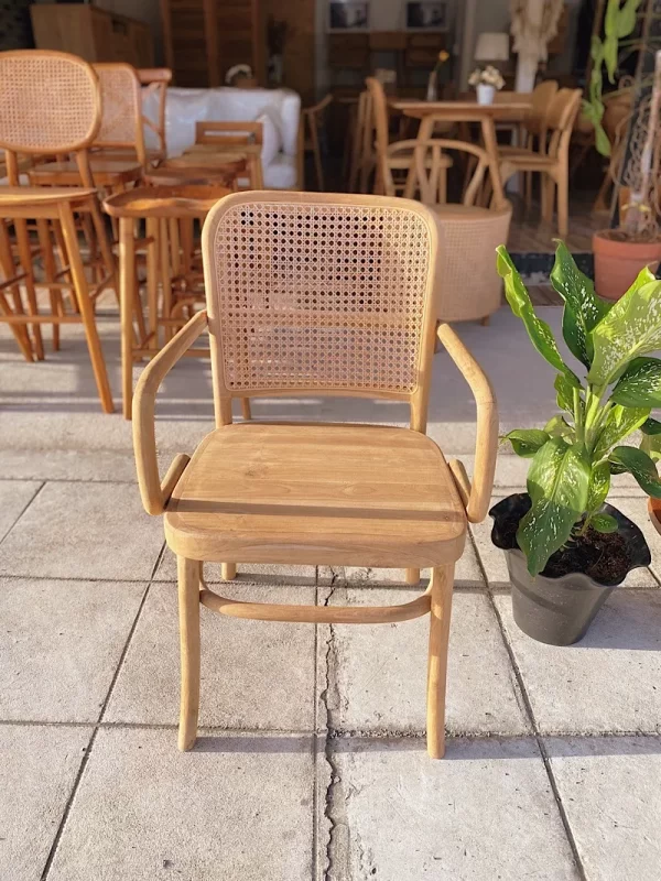 Teak Dining Armchair - Image 2