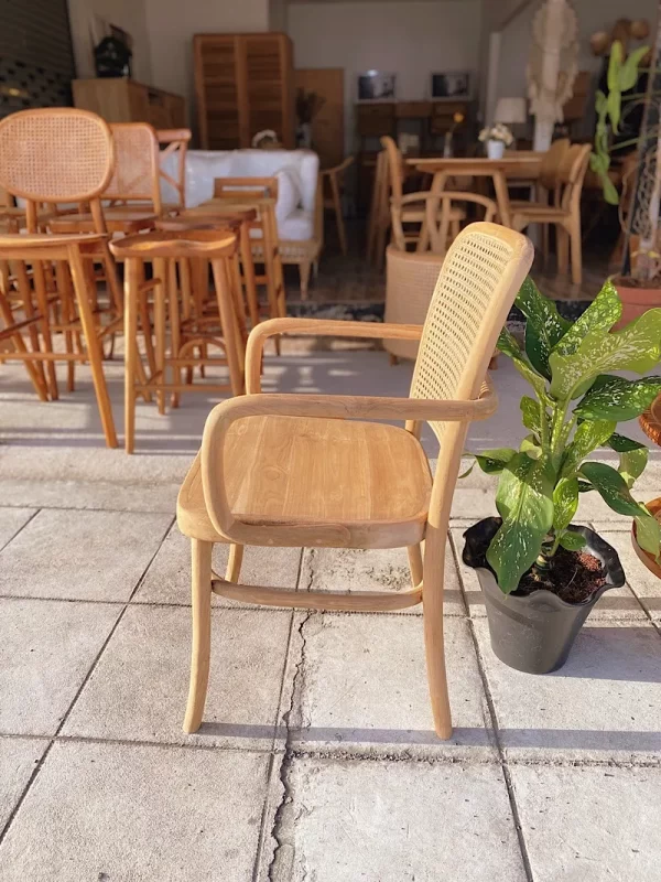 Teak Dining Armchair - Image 3