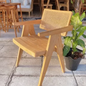 เก้าอี้โรบอท พื้นไม้ Robot Chair